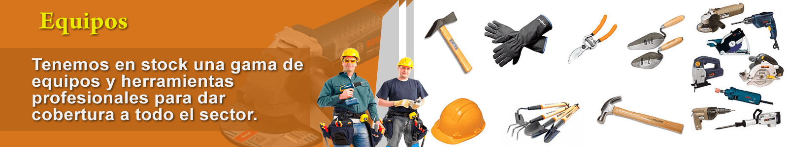 Equipos para la construcción