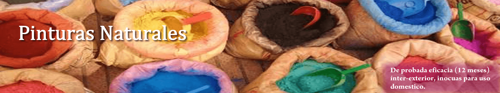 Pinturas Naturales