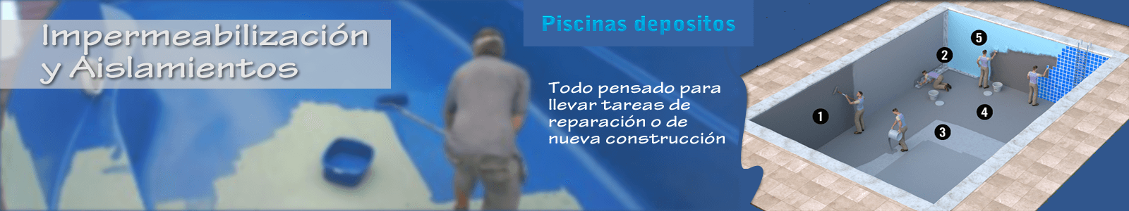 Impremeabilización piscinas